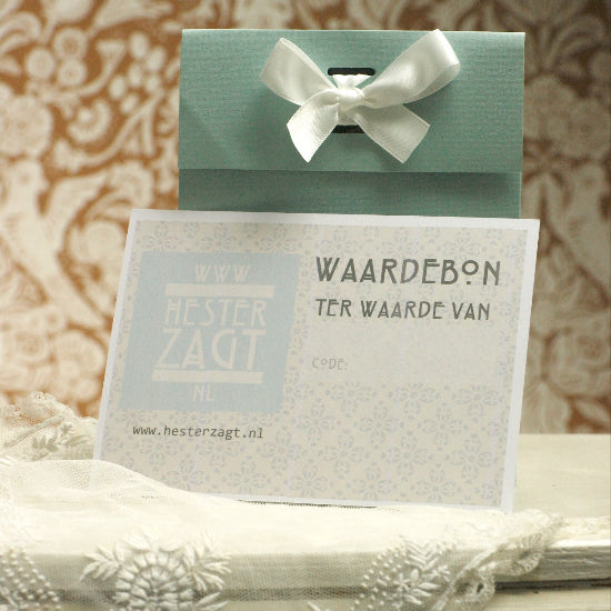 cadeaubon-Hester Zagt