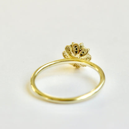 Gold Zeeland knot ring