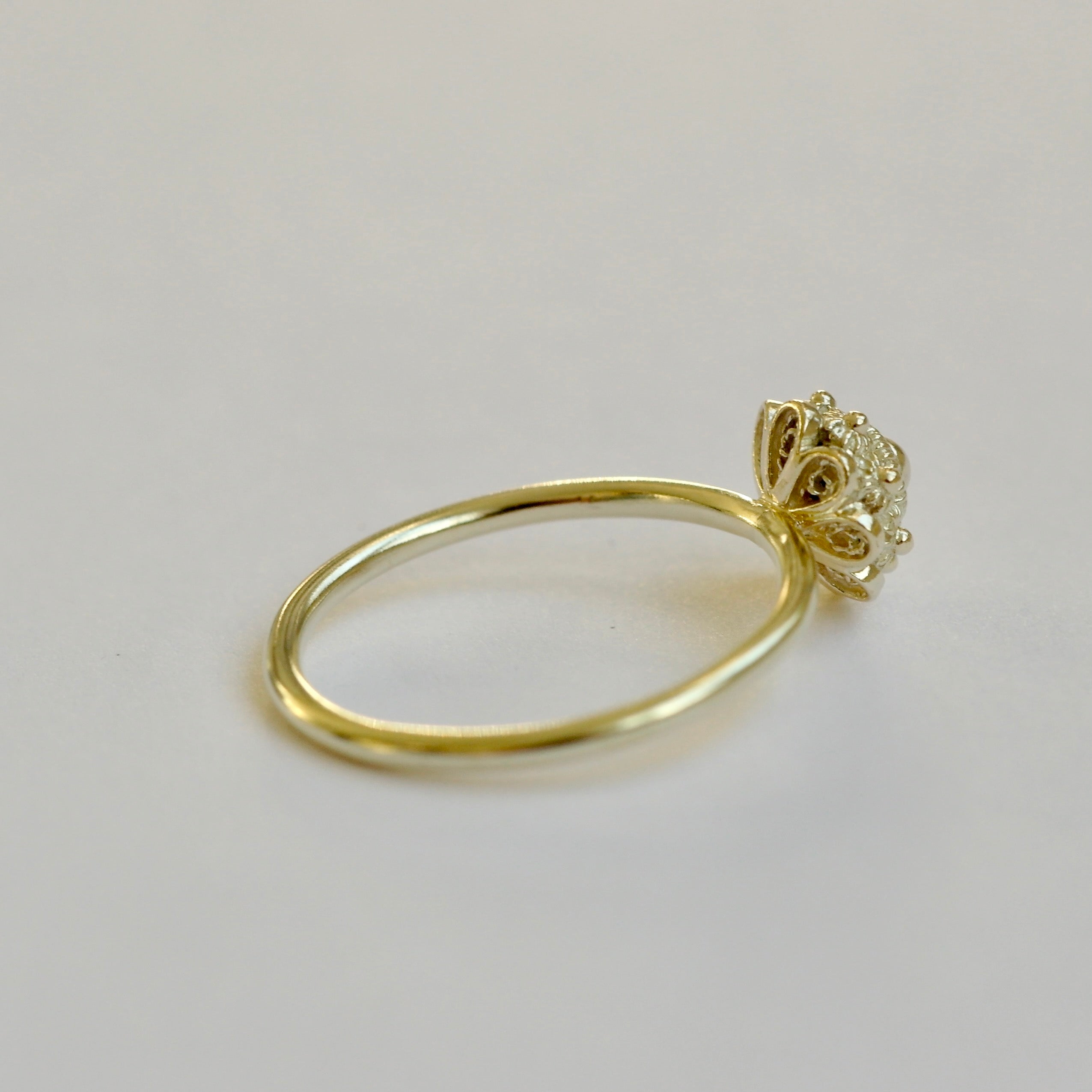 Gouden Zeeuwse knoop ring